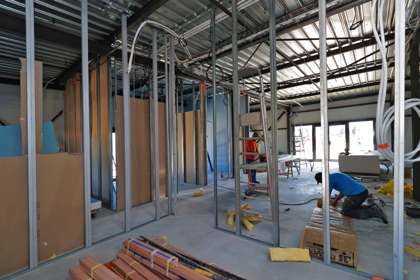 Suivi de chantier Clinique de l'Albanais (du 16 avril au 6 mai 2018)
